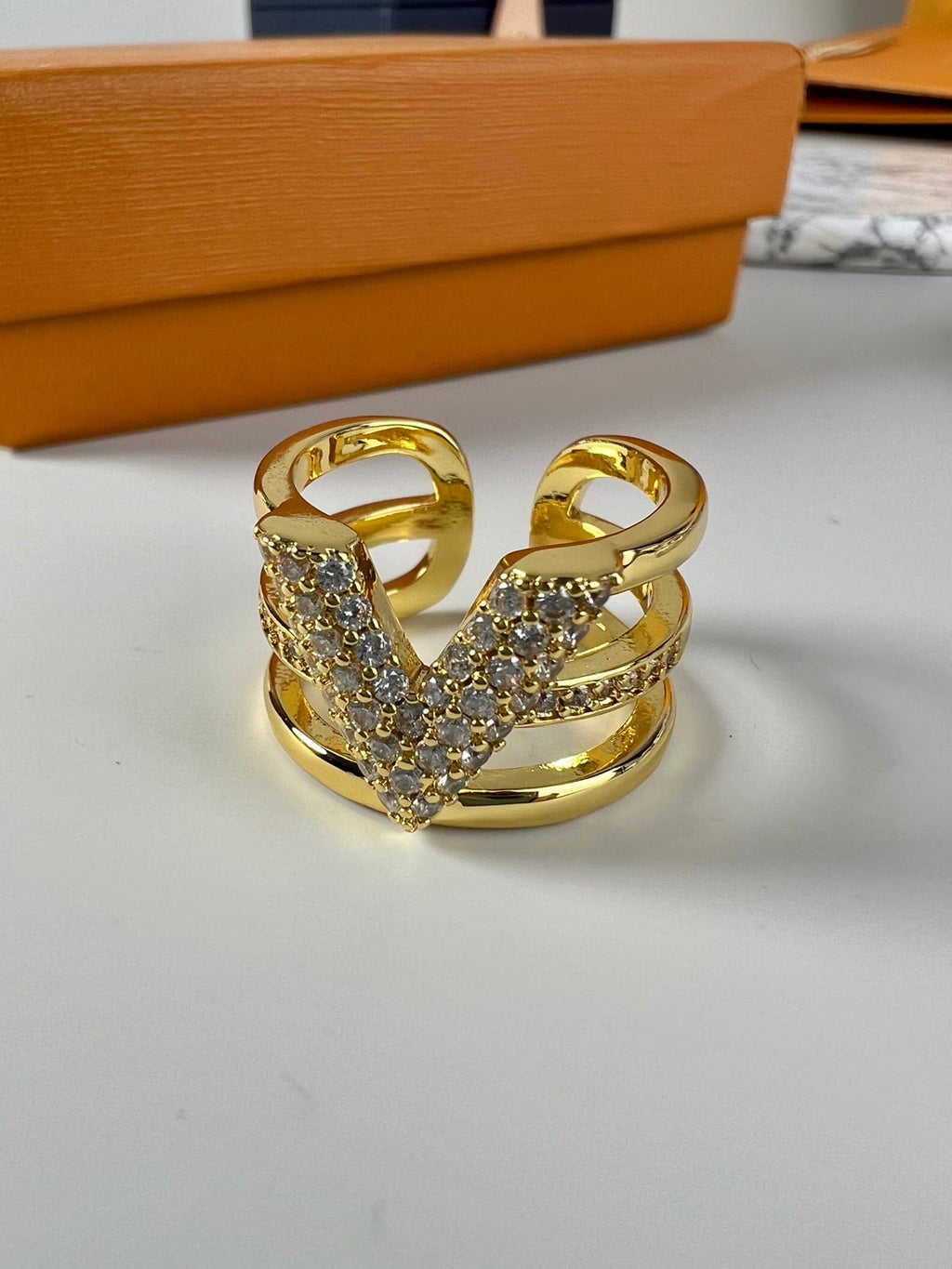 18K Louis Vuitton Volt Ring